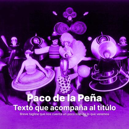 Obra de Paco de la Peña